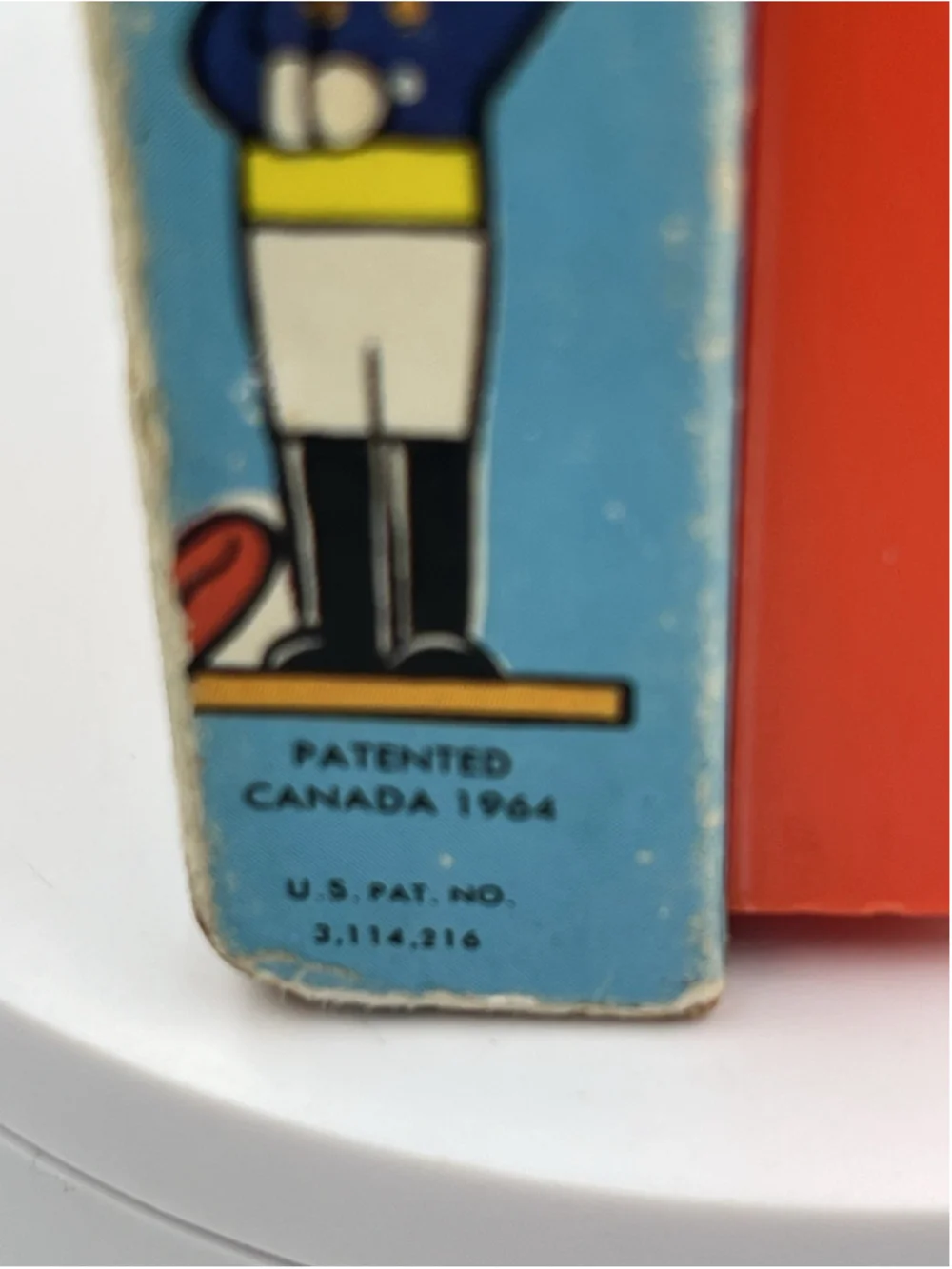 Vintage Fisher Price Musical Pocket Radio Yankee Doodle Toy 1970s Kids Music Box